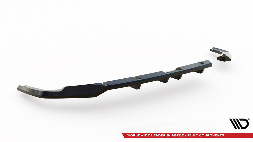 Rear splitter (with vertical bars) hyundai kona n-line mk2