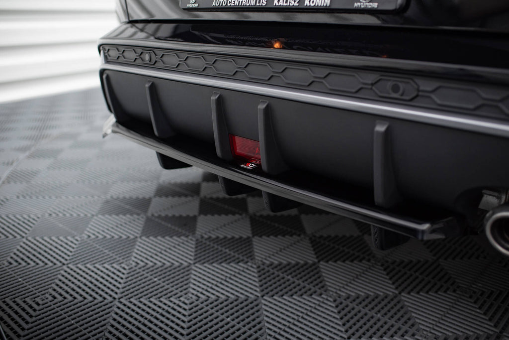 Rear splitter (with vertical bars) hyundai kona n-line mk2