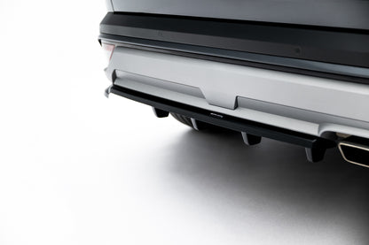 Rear splitter (with vertical bars) hyundai tucson mk4 facelift