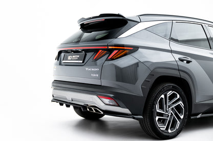 Rear splitter (with vertical bars) hyundai tucson mk4 facelift
