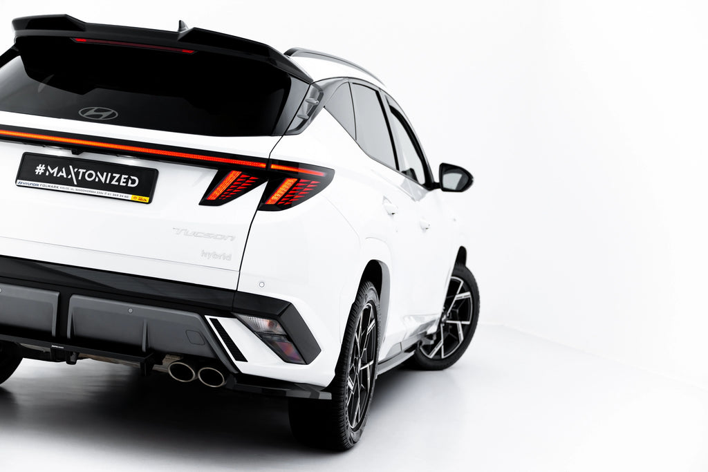 Baksplitter (med vertikale stenger) Hyundai Tucson N-Line MK4 Facelift