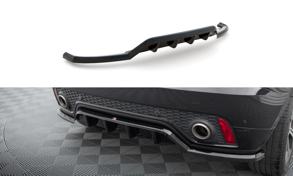 Rear splitter (with vertical bars) jaguar e-pace r-dynamic mk1