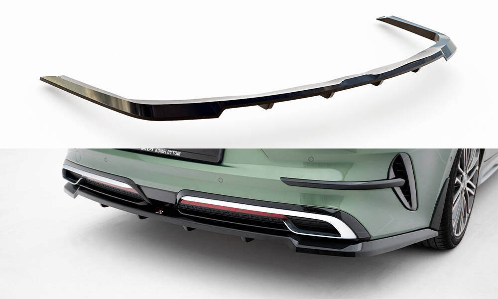 Rear splitter (with vertical bars) kia proceed gt-line mk1 facelift