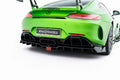 Splitter bak (med vertikale stenger) + led mercedes-amg gt r c190 ansiktsløftning