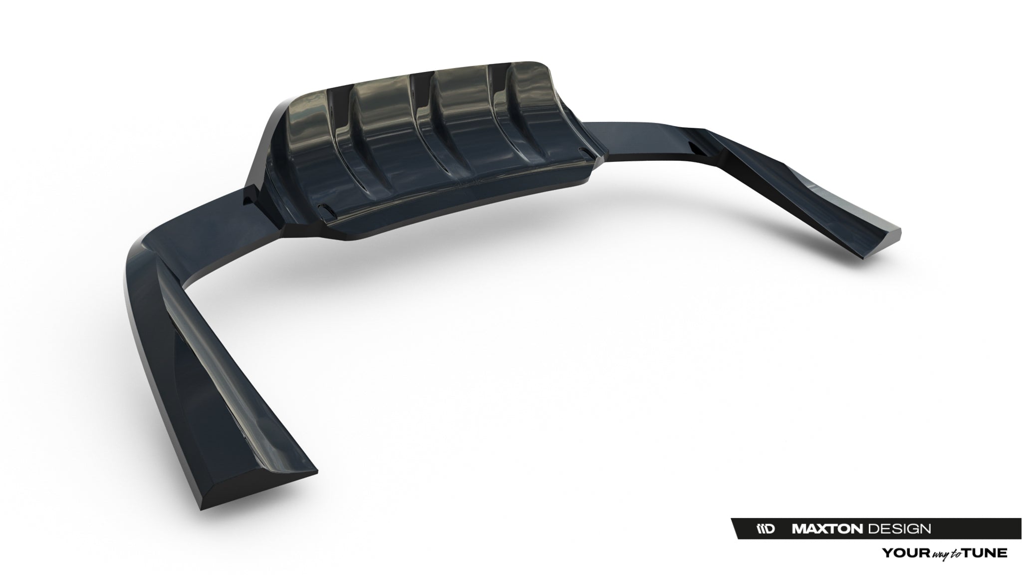 Bakre splitter (med vertikale stenger) land rover range rover sport mk2 ansiktsløftning