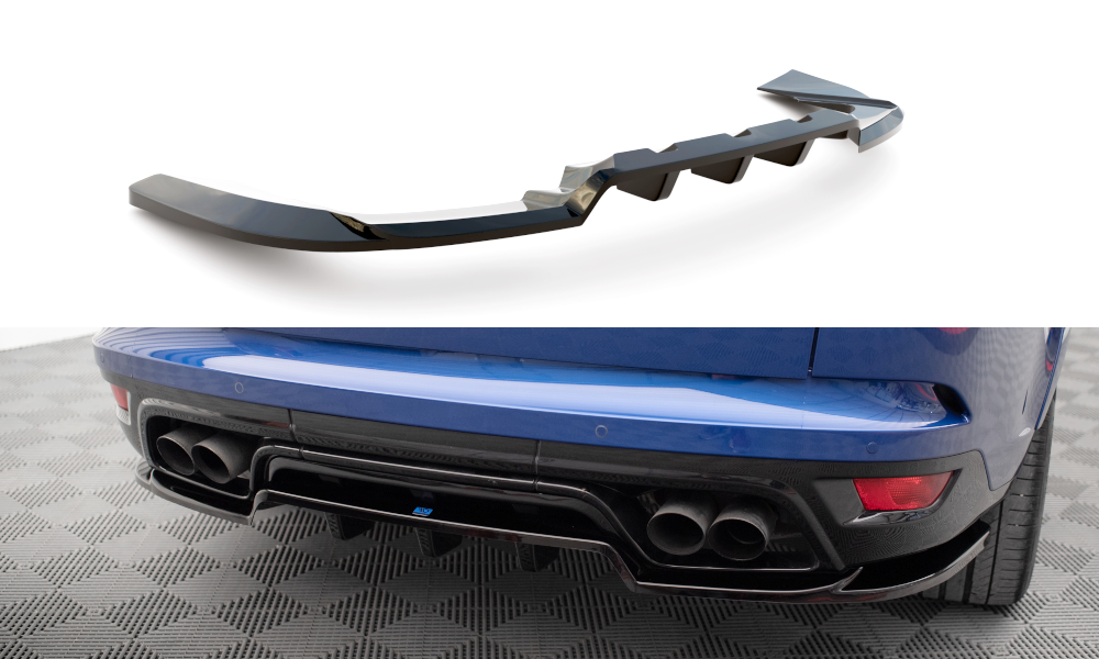 Rear splitter (with vertical bars) land rover range rover sport svr mk2