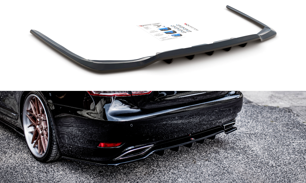 Rear splitter (with vertical bars) leuxs ls mk4 facelift