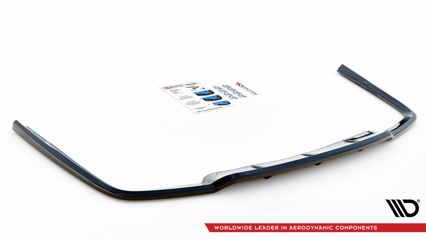 Rear splitter (with vertical bars) lexus gs f sport hybrid mk4 (l10)