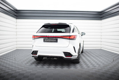 Rear splitter (with vertical bars) lexus rx f-sport mk5