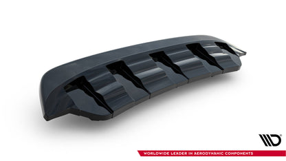 Rear splitter (with vertical bars) lexus rc mk1