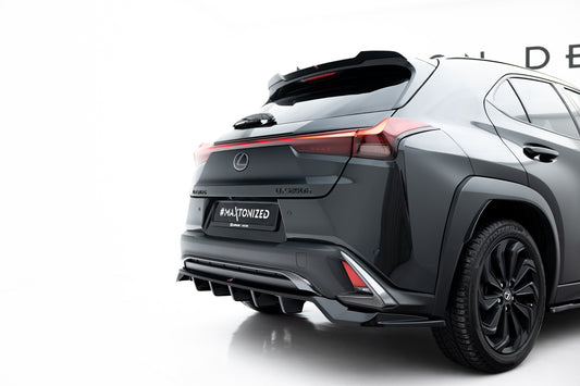 Rear splitter (with vertical bars) lexus ux f-sport mk1
