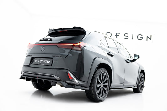 Rear splitter (with vertical bars) lexus ux f-sport mk1