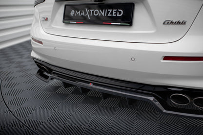 Rear splitter (with vertical bars) maserati ghibli mk3 facelift