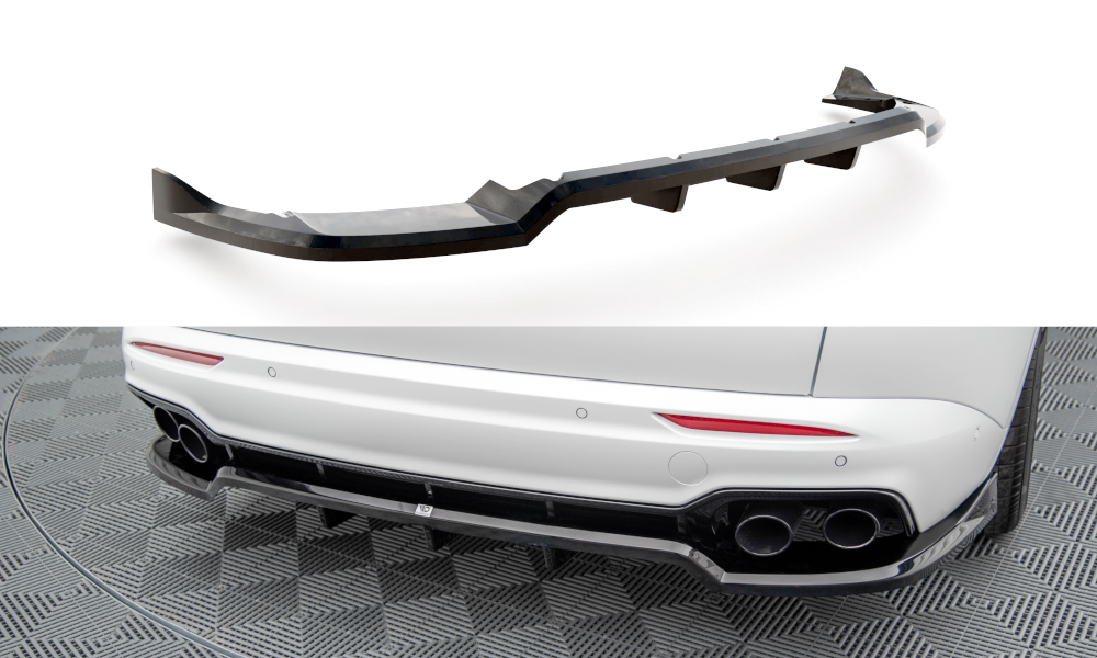 Rear splitter (with vertical bars) maserati grecale gt / modena mk1