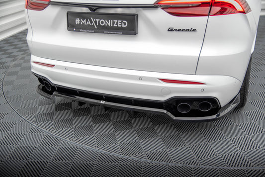 Rear splitter (with vertical bars) maserati grecale gt / modena mk1