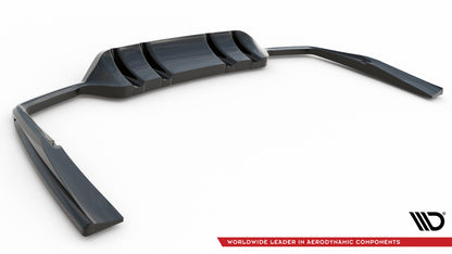 Rear splitter (with vertical bars) mercedes-amg c43 coupe / cabrio c205 facelift / a205 facelift