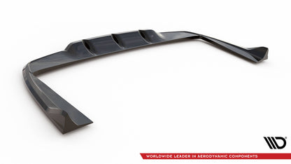 Rear splitter (with vertical bars) mercedes-amg c63 sedan / estate w205 / s205