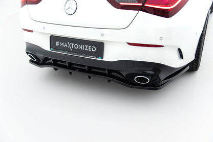 Bagerste splitter (med lodrette stænger) Mercedes-AMG CLA 35/45 Coupe / Shooting Brake C118 FACACRIF / X118 FACACRIFT