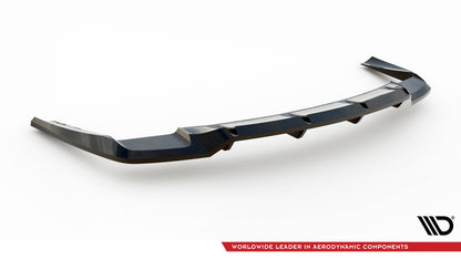 Rear splitter (with vertical bars) mercedes-amg cla 45 c117 facelift