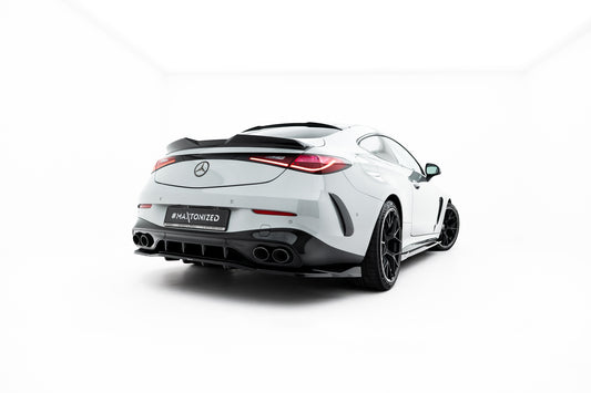 Rear splitter (with vertical bars) mercedes-amg cle 53 aero c236