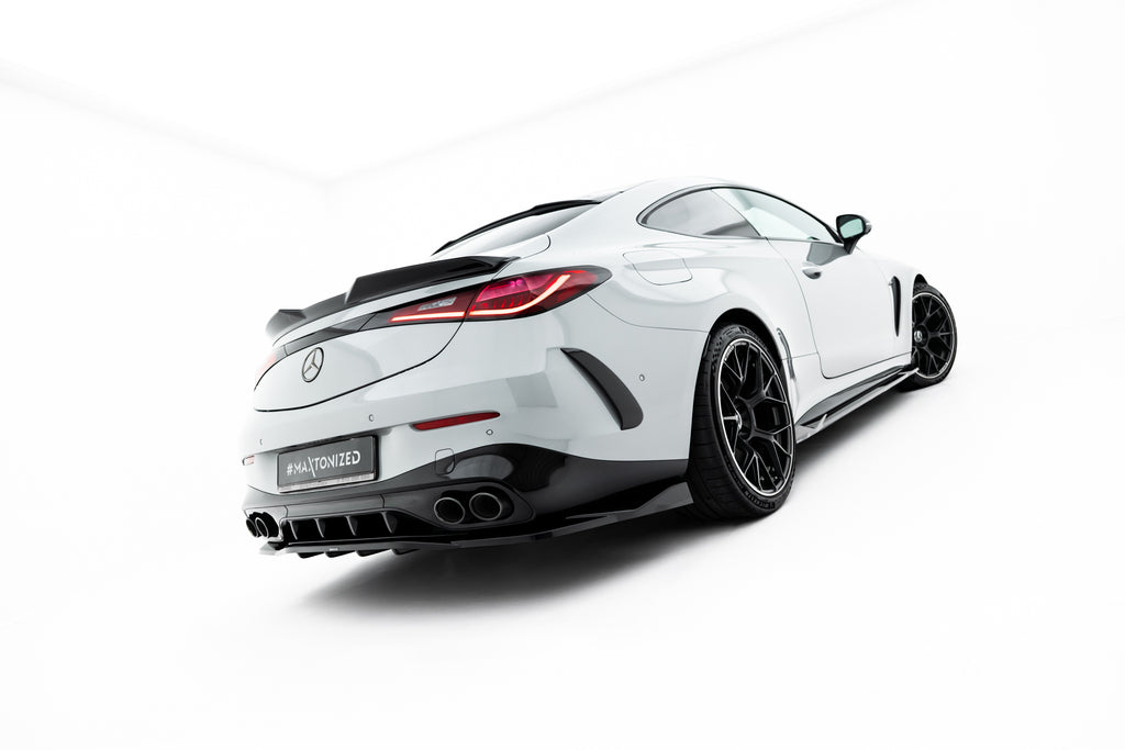 Rear splitter (with vertical bars) mercedes-amg cle 53 aero c236