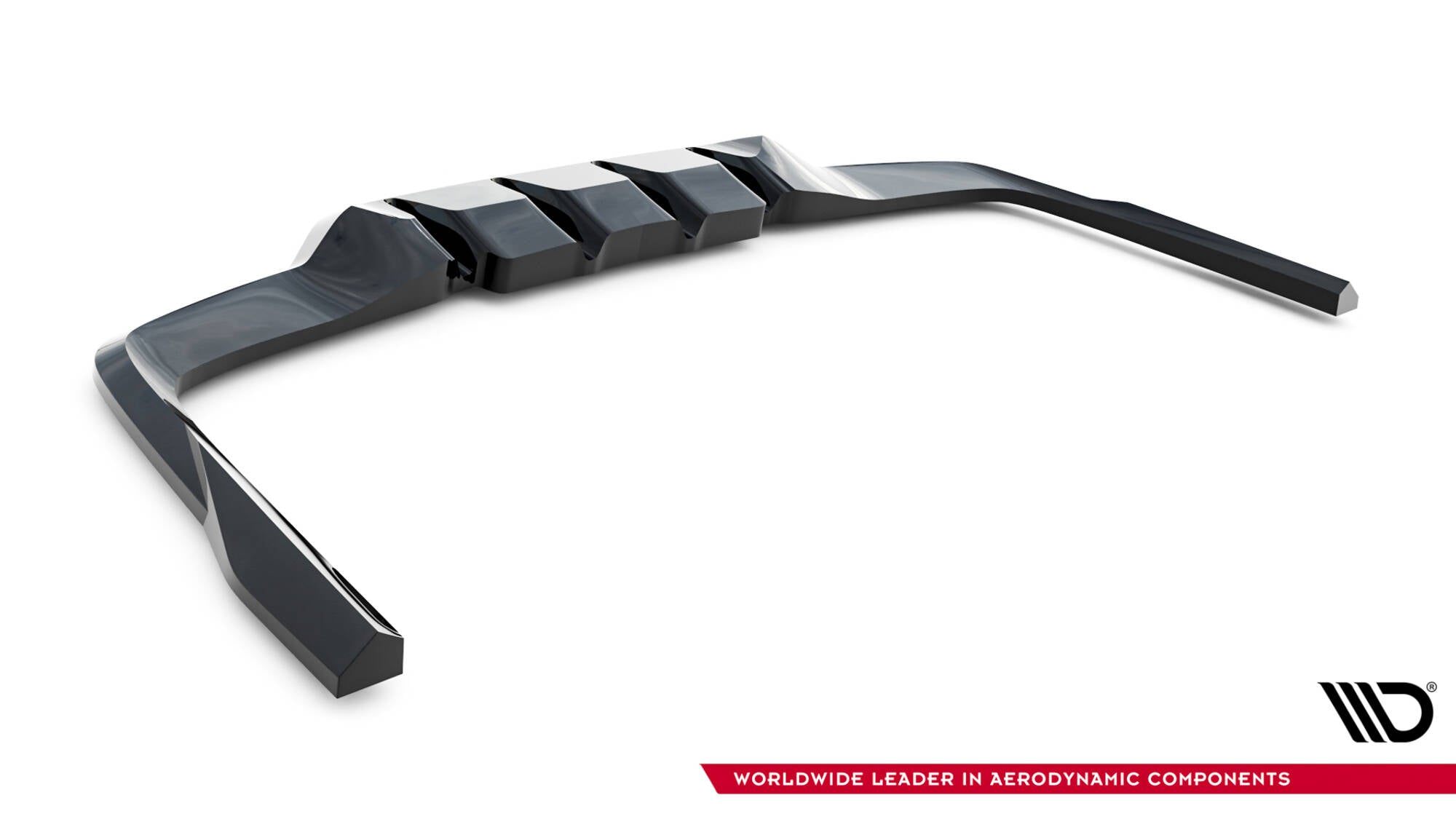 Rear splitter (with vertical bars) mercedes-amg cle 53 c236