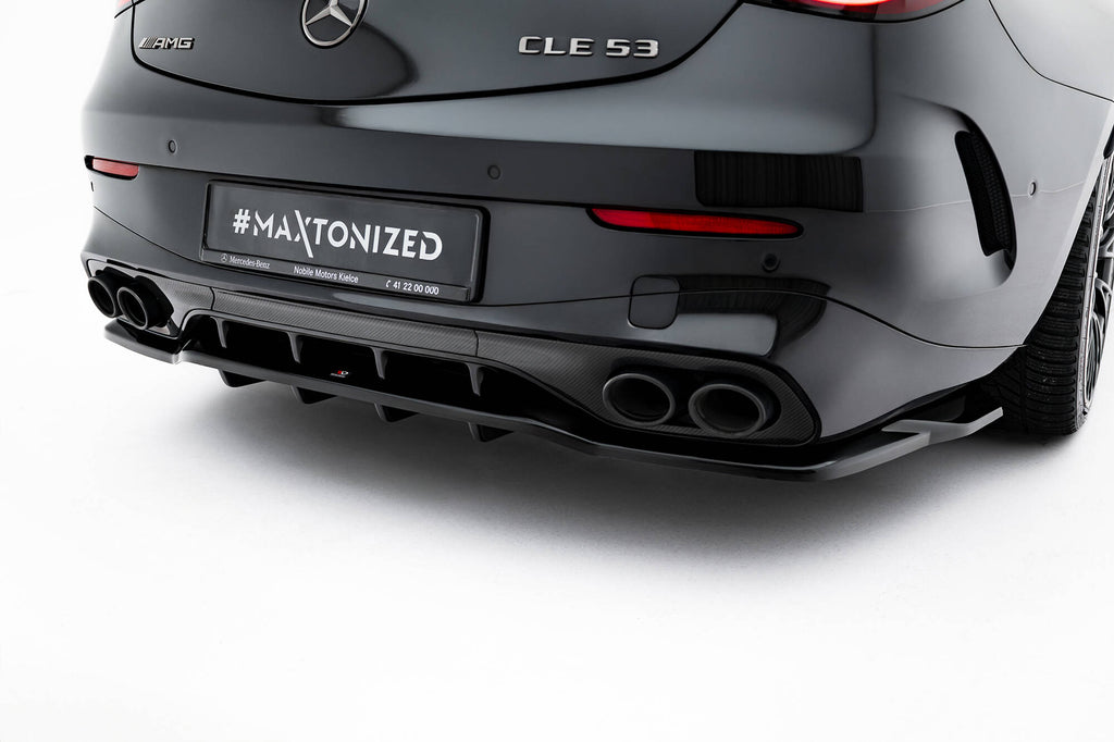 Rear splitter (with vertical bars) mercedes-amg cle 53 c236