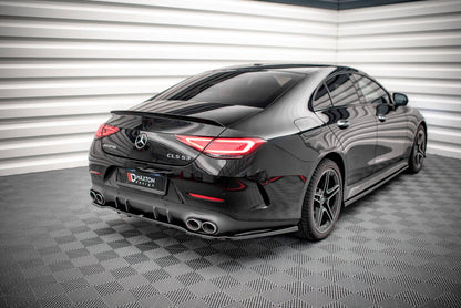 Rear splitter (with vertical bars) mercedes-amg cls 53 c257