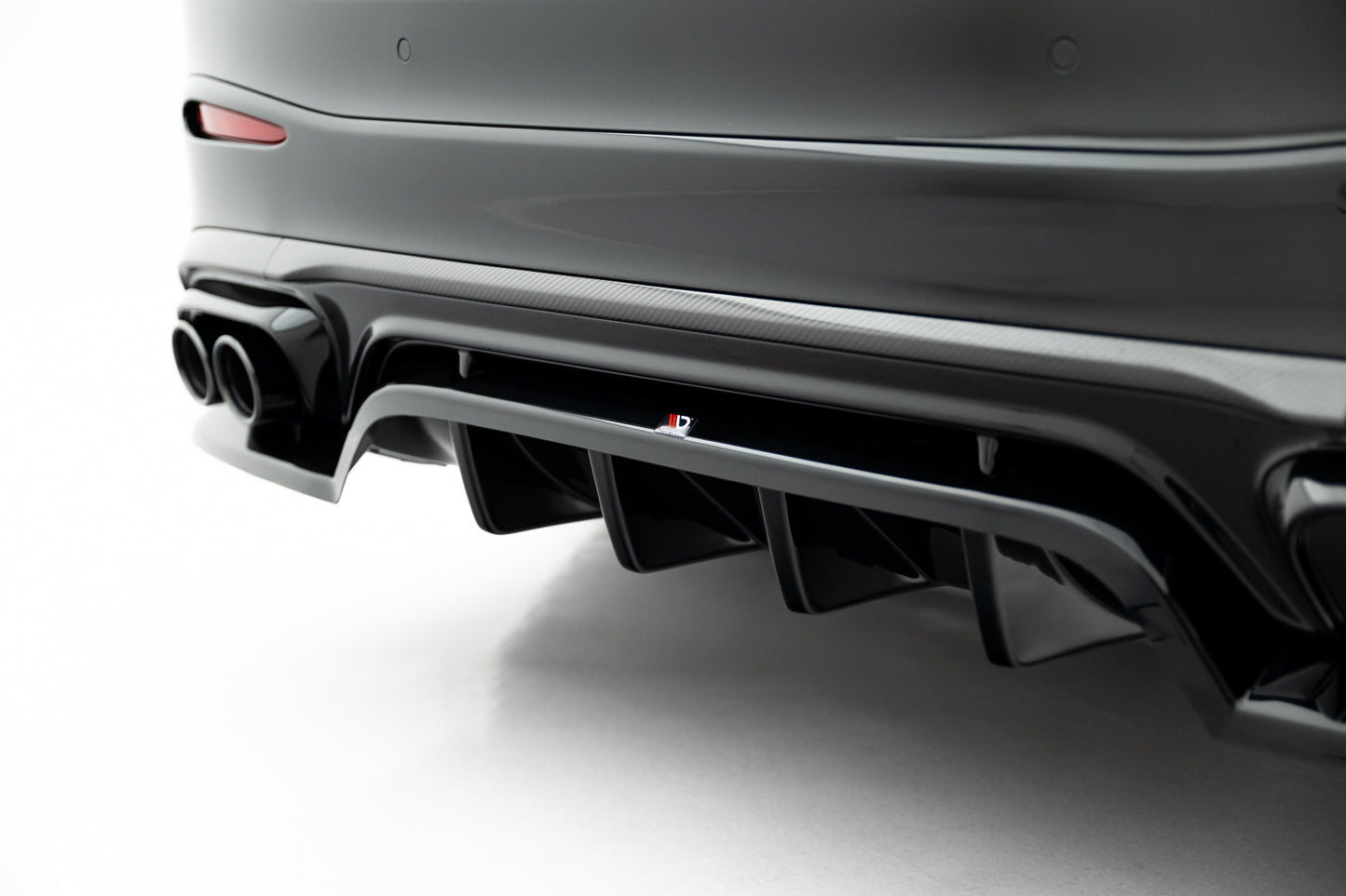 Rear splitter (with vertical bars) mercedes-amg glc 43 x254