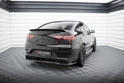 Rear splitter (with vertical bars) mercedes-amg glc 63 coupe c253 facelift