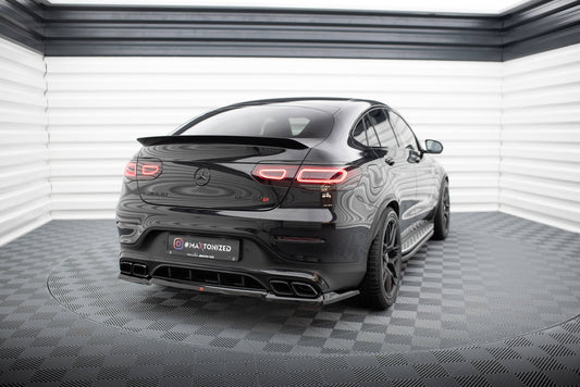 Rear splitter (with vertical bars) mercedes-amg glc 63 coupe c253 facelift