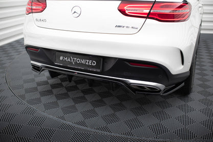 Rear splitter (with vertical bars) mercedes-amg gle 43 coupe c292