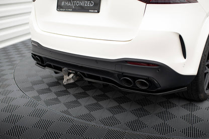 Rear splitter (with vertical bars) mercedes-amg gle 53 / 63 w167 / w167 facelift