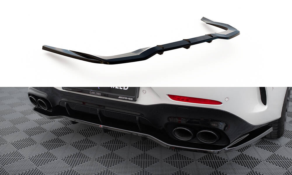 Rear splitter (with vertical bars) mercedes-amg gt 43 4 door coupe v8 styling package