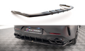 Rear splitter (with vertical bars) mercedes-amg gt 63s 4-door coupe aero
