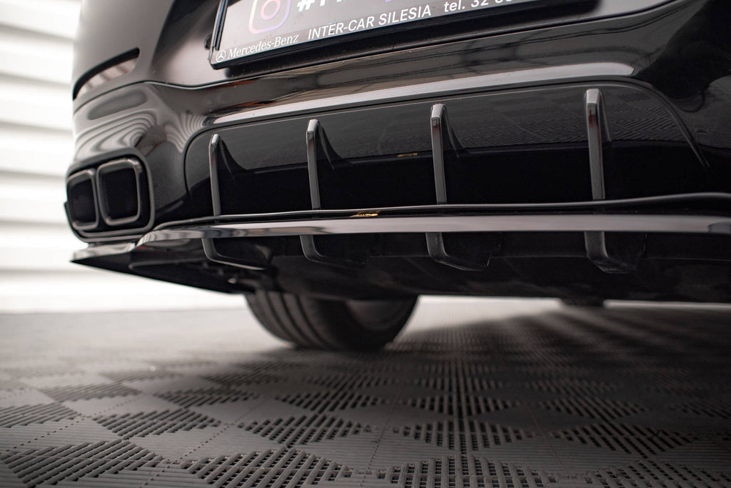 Rear splitter (with vertical bars) mercedes-amg gt 63s 4-door coupe aero