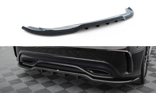 Rear splitter (with vertical bars) mercedes-benz a amg-line w176 facelif