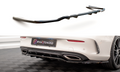 Rear splitter (with vertical bars) mercedes-benz c coupe amg-line c205 facelift