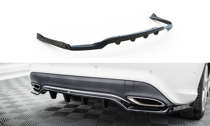 Rear splitter (with vertical bars) mercedes-benz cla c117 facelift