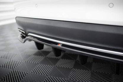 Rear splitter (with vertical bars) mercedes-benz cla c117 facelift