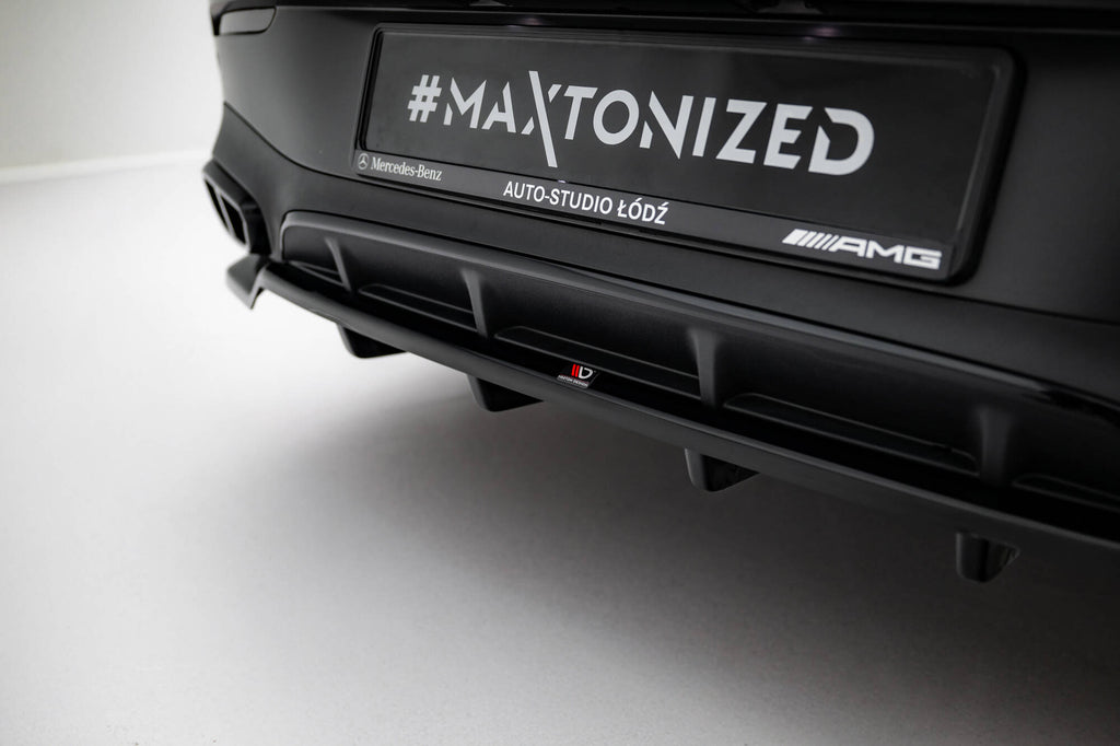 Rear splitter (with vertical bars) mercedes-benz cle amg-line c236