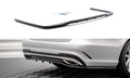 Rear splitter (with vertical bars) mercedes-benz e amg-line sedan w212 facelift