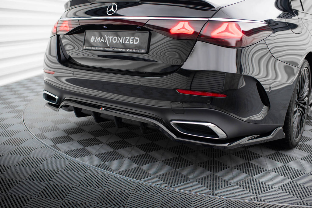 Rear splitter (with vertical bars) mercedes-benz e amg-line w214