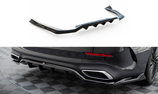 Rear splitter (with vertical bars) mercedes-benz e amg-line w214