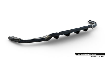 Rear splitter (with vertical bars) mercedes-benz gla 45 amg x156 facelift