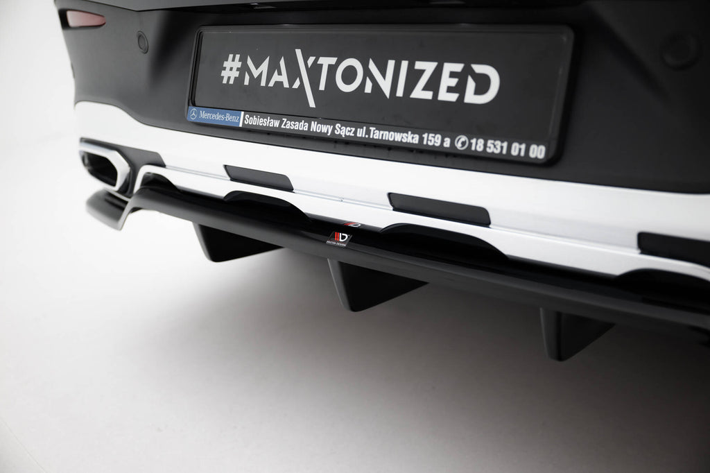 Rear splitter (with vertical bars) mercedes-benz glc coupe amg-line c254