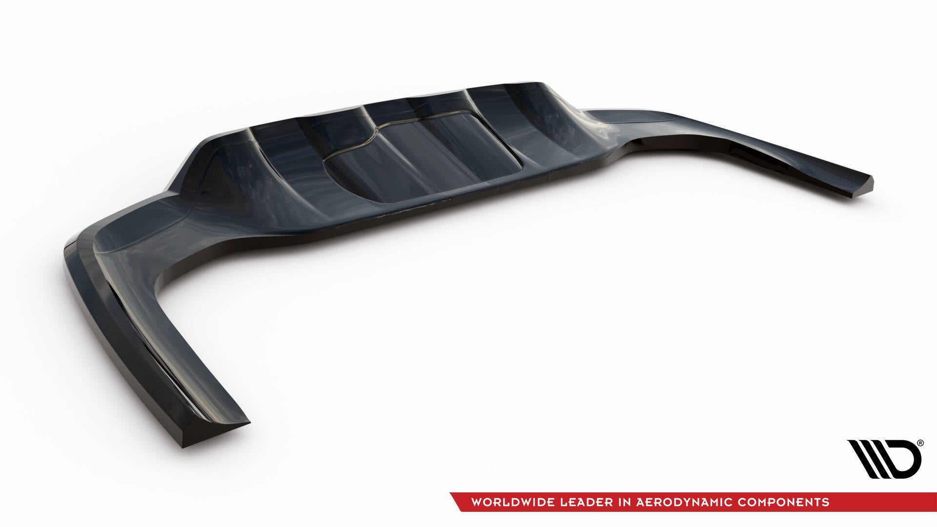 Rear splitter (with vertical bars) mercedes-benz glc coupe amg-line c254