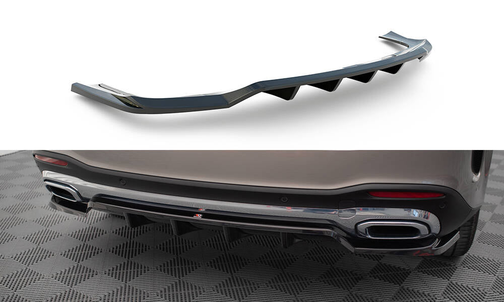 Rear splitter (with vertical bars) mercedes-benz gle suv amg-line w167 / w167 facelift
