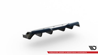 Rear splitter (with vertical bars) nissan gtr r35 facelift