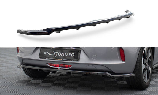 Rear splitter (with vertical bars) opel corsa - e f ( mk6)